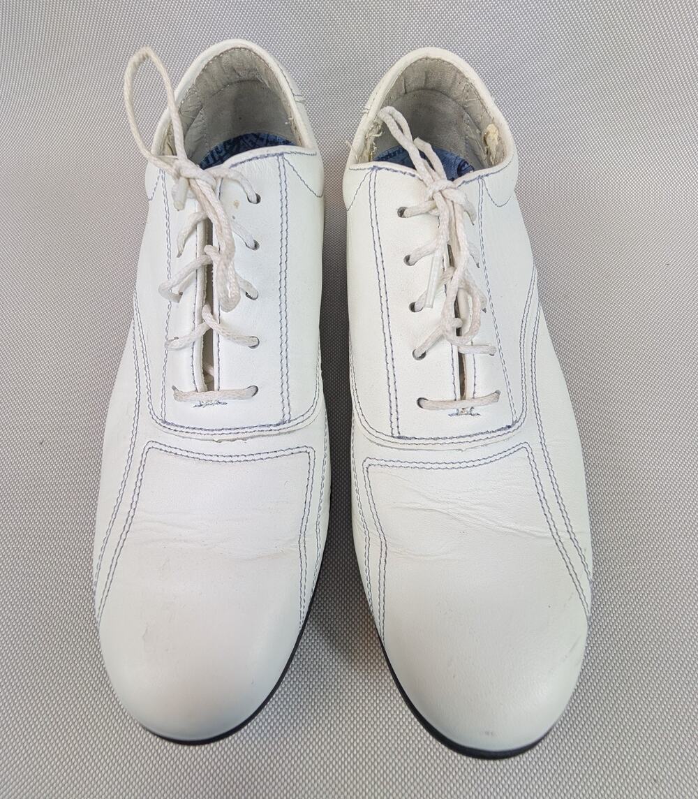 FOOTJOY LoPro Collection White Golf Shoes Rubber Spikes 97011 Women's SZ 6.5 M